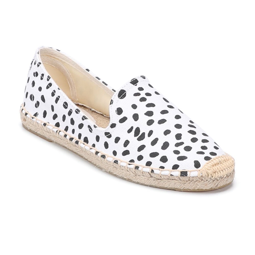 Canvas Loafers with Jute Sole for Easy Wear - Luna BR wear co.