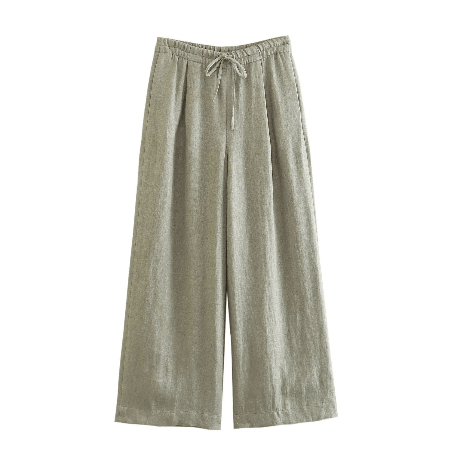 Casual Summer Set with Belted Linen Top (One Set) - Luna BR wear co.