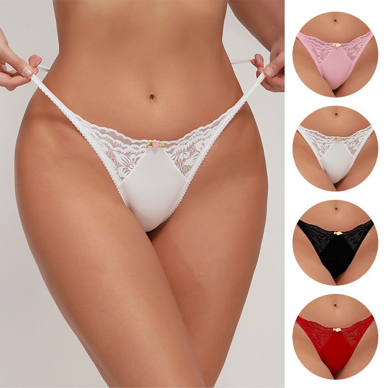 Comfortable Lace Thong for Women - Seamless Design - Luna BR wear co.