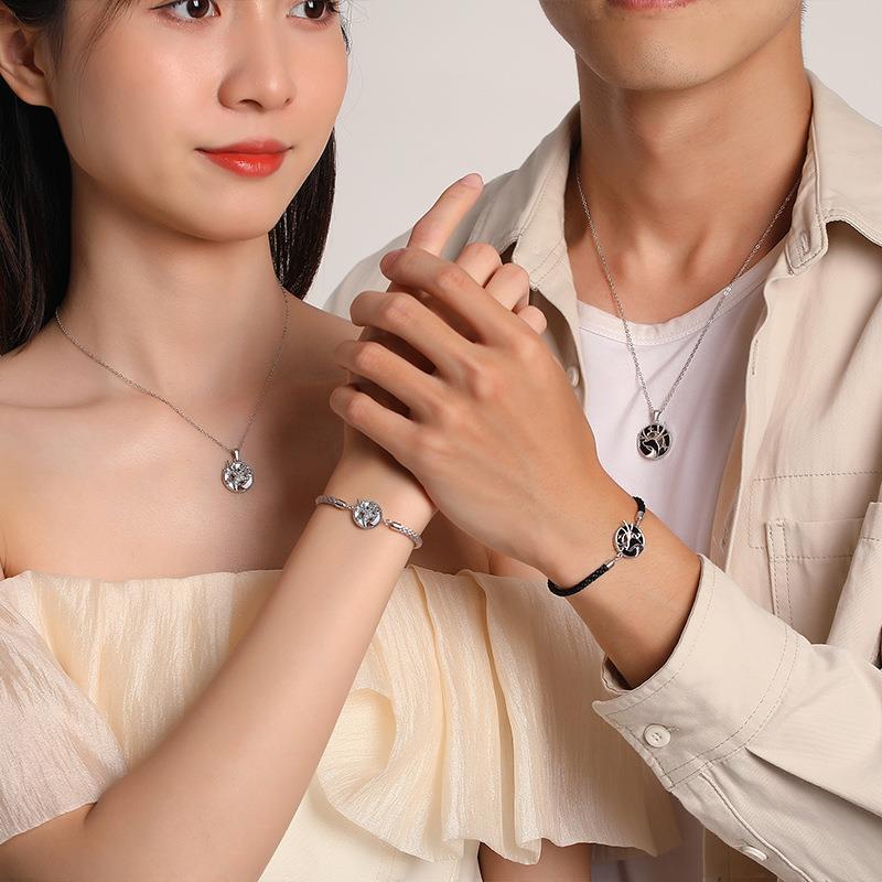 Creative Niche Design Couple Bracelet by Yiluyouyou - Luna BR wear co.