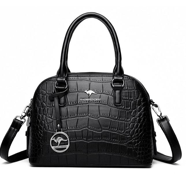 Crocodile Leather Backpack with Dual Straps - Luna BR wear co.