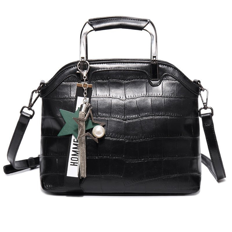 Crocodile Leather Backpack with Dual Straps - Luna BR wear co.