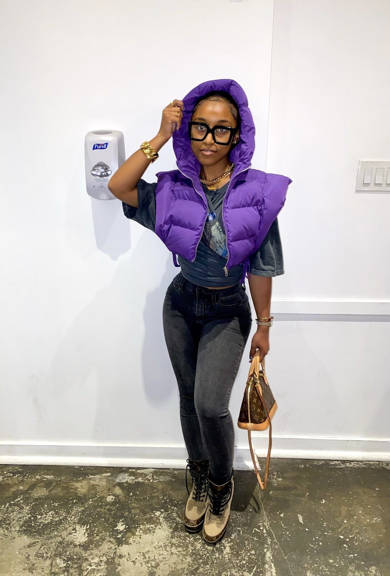 Fashionable Women's Autumn Hooded Jacket with Side Slits - Luna BR wear co.