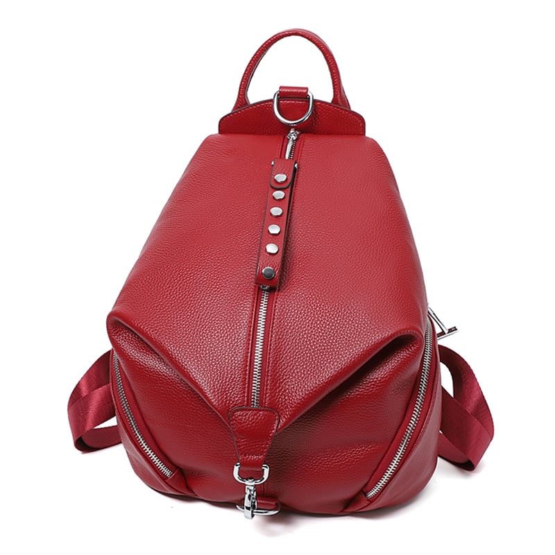 Geneva Women's Anti-Theft Leather Bag - Luna BR wear co.