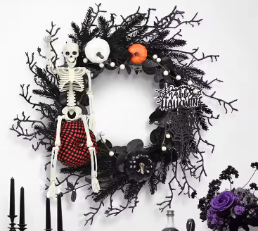 Halloween Wreath Decorations - Luna BR wear co.