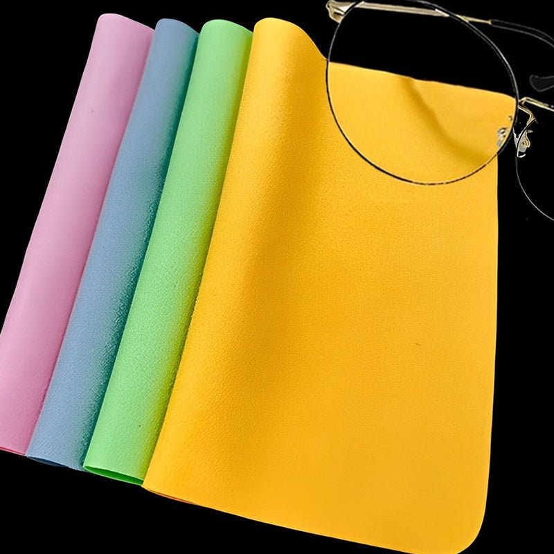 High-Quality Suede Microfiber Cleaning Cloth for Glasses - Luna BR wear co.