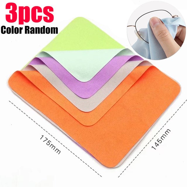 High-Quality Suede Microfiber Cleaning Cloth for Glasses - Luna BR wear co.