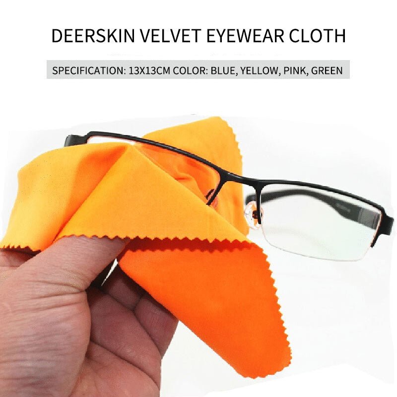 High-Quality Suede Microfiber Cleaning Cloth for Glasses - Luna BR wear co.