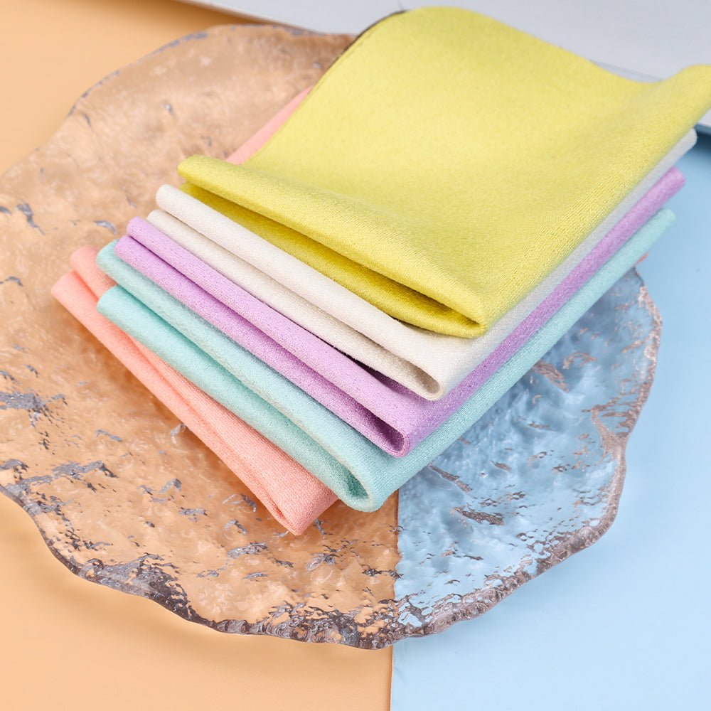 High-Quality Suede Microfiber Cleaning Cloth for Glasses - Luna BR wear co.