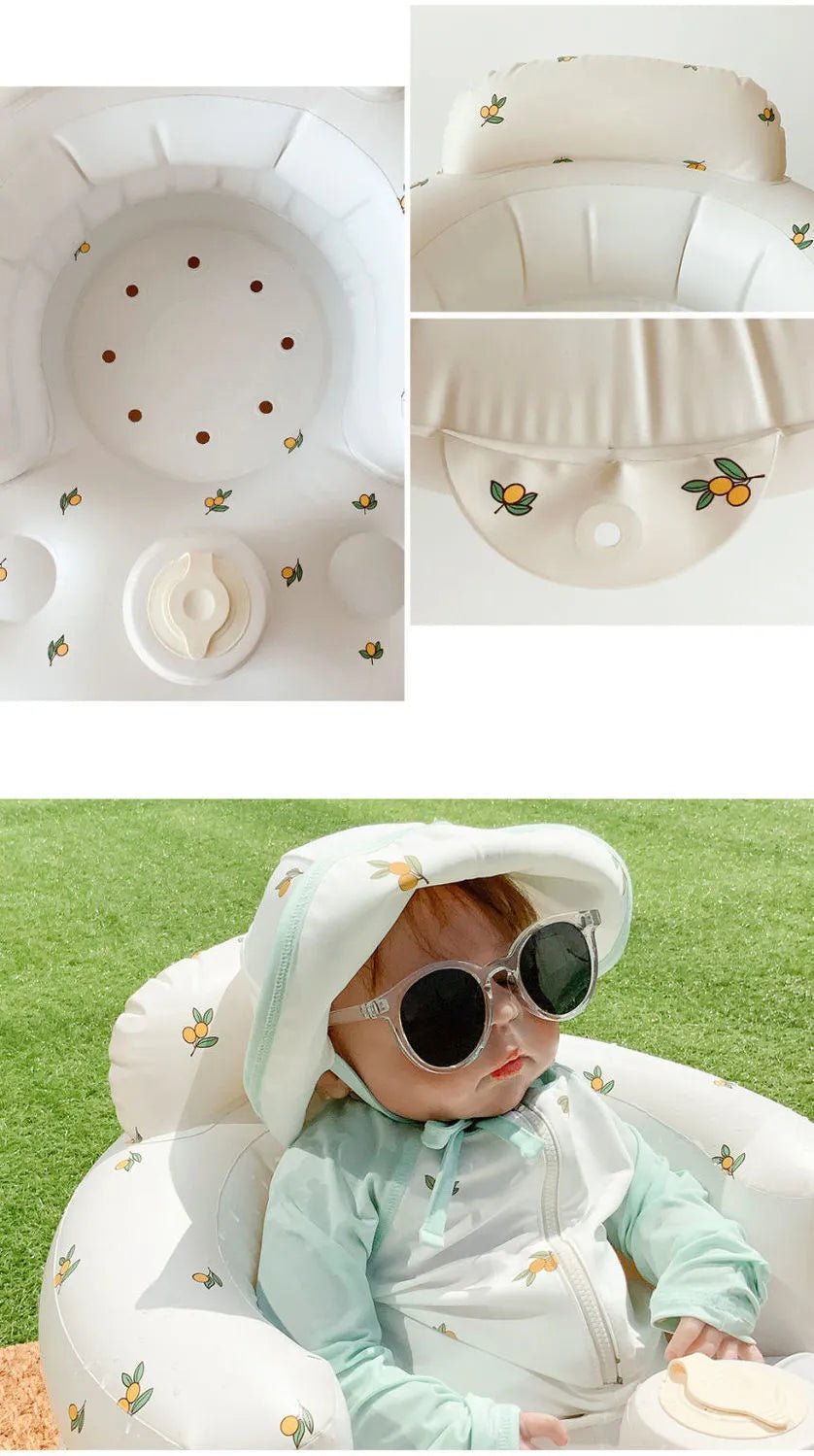 Inflatable Baby Chair for Dining & Bath - Luna BR wear co.