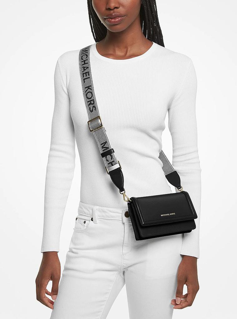 Jet Set Small Nylon Gabardine Smartphone Crossbody Bag - Luna BR wear co.