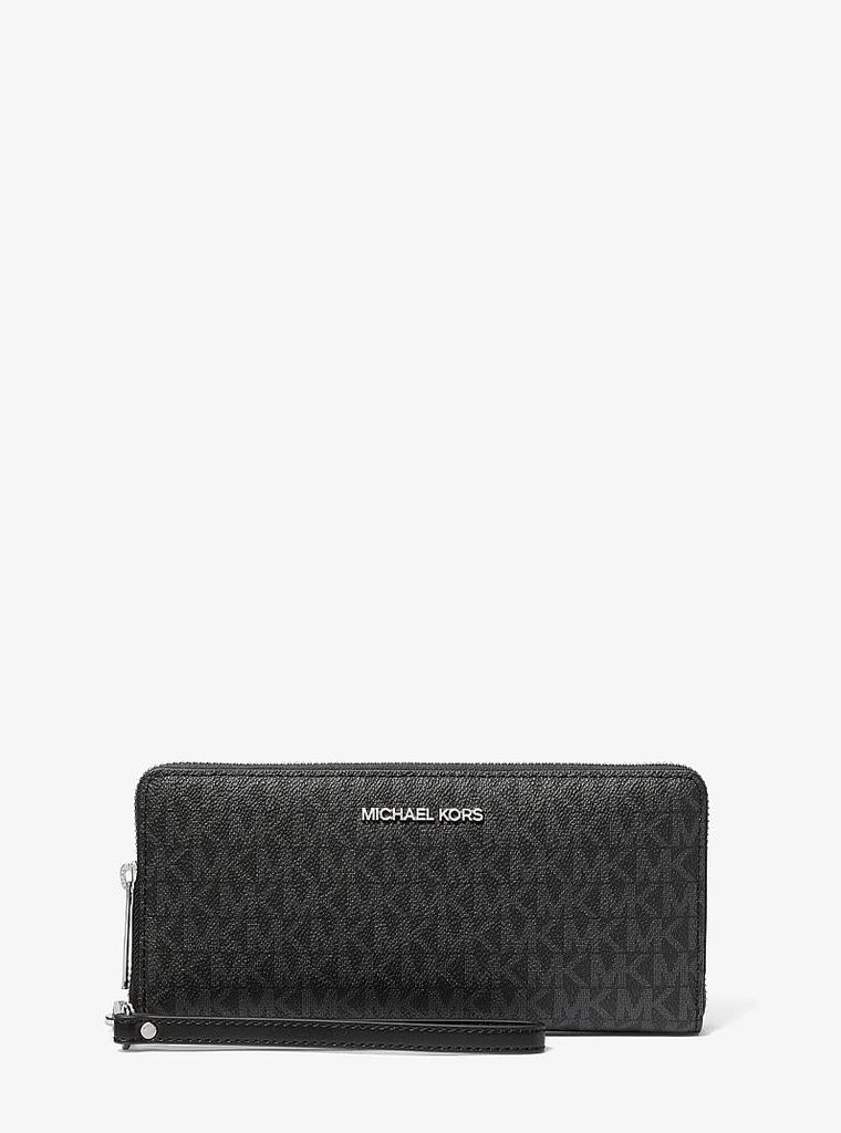 Jet Set Travel Large Signature Logo Continental Wallet - Luna BR wear co.