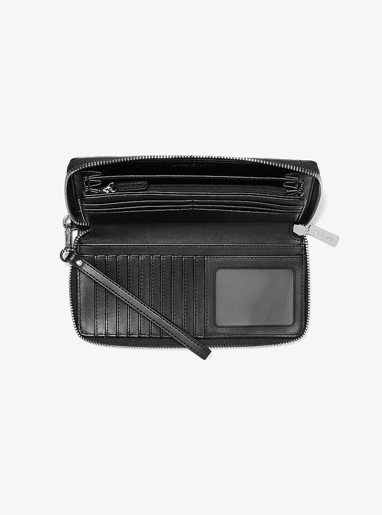 Jet Set Travel Large Signature Logo Continental Wallet - Luna BR wear co.