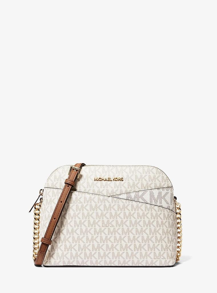 Jet Set Travel Medium Logo Dome Crossbody Bag - XIOR LUXE