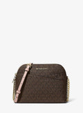 Jet Set Travel Medium Logo Dome Crossbody Bag - XIOR LUXE