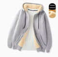 Lamb Wool Zipper Hoodie - Luna BR wear co.