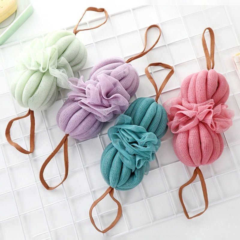 Large Japanese Bath Towel and Exfoliating Bath Ball - Luna BR wear co.