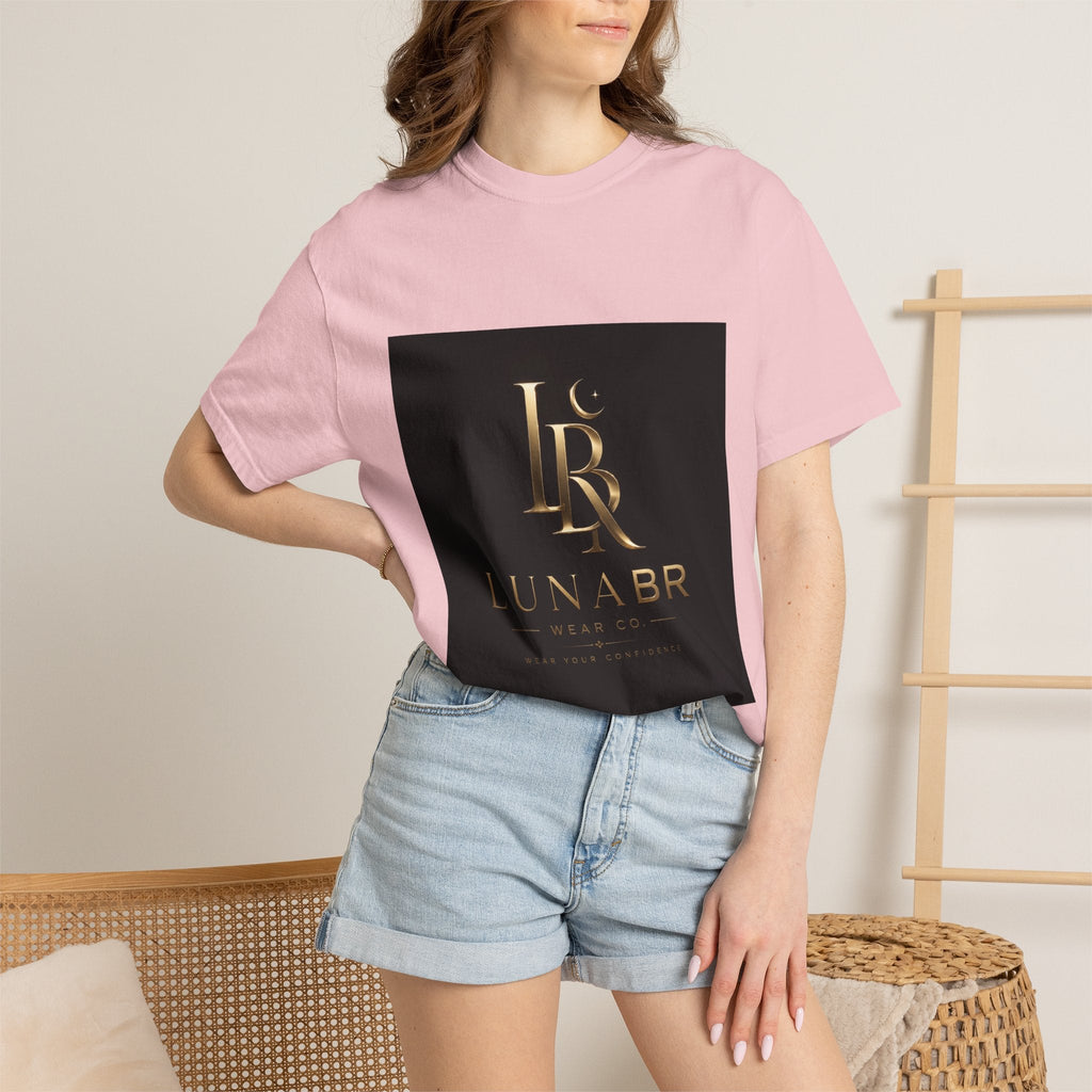Luna BR Gold Logo T-Shirt - Luna BR wear co.