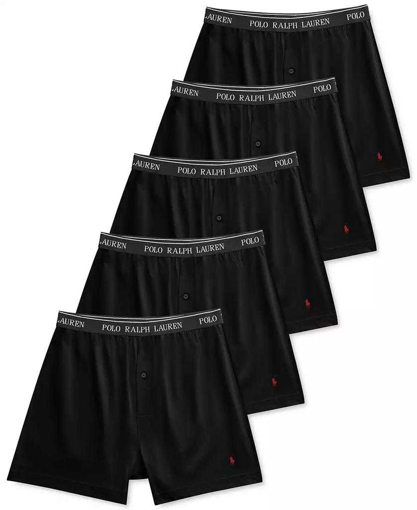 Men's 5-Pack Classic-Fit Cotton Knit Boxers - Luna BR wear co.