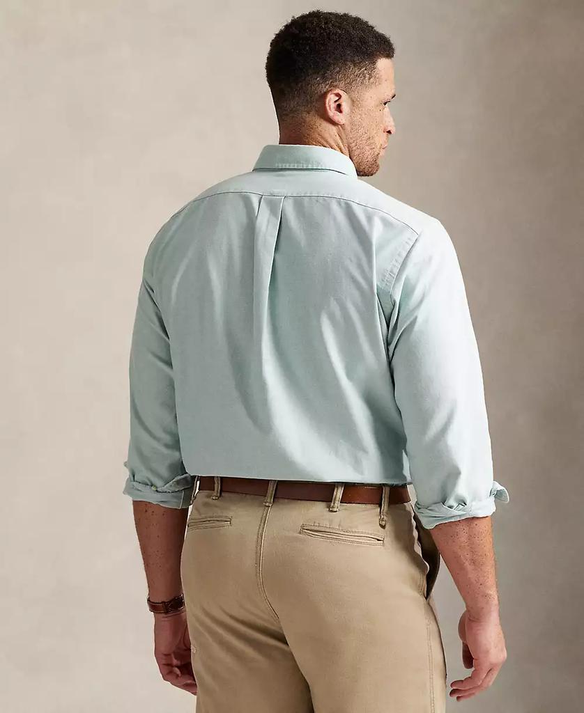 Men's Big & Tall Classic-Fit Long-Sleeve Oxford Shirt - Luna BR wear co.