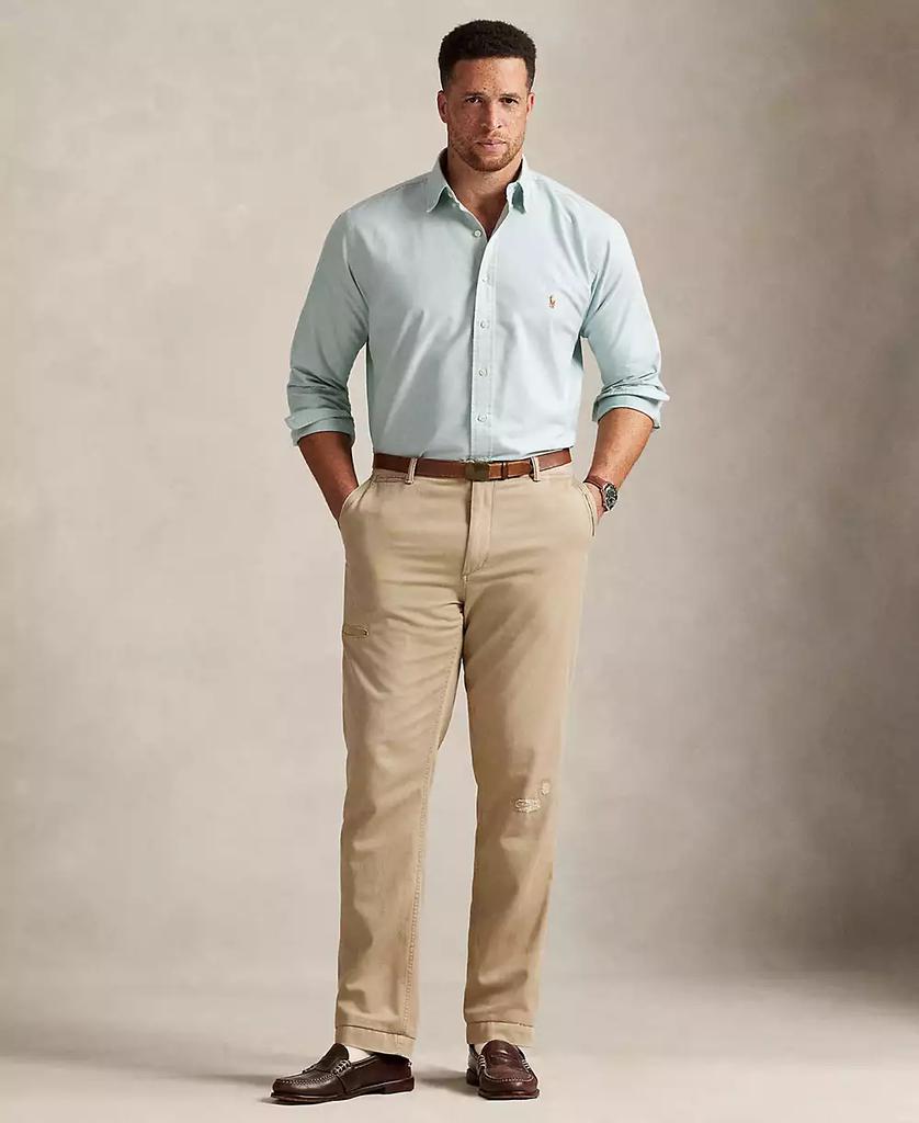 Men's Big & Tall Classic-Fit Long-Sleeve Oxford Shirt - Luna BR wear co.