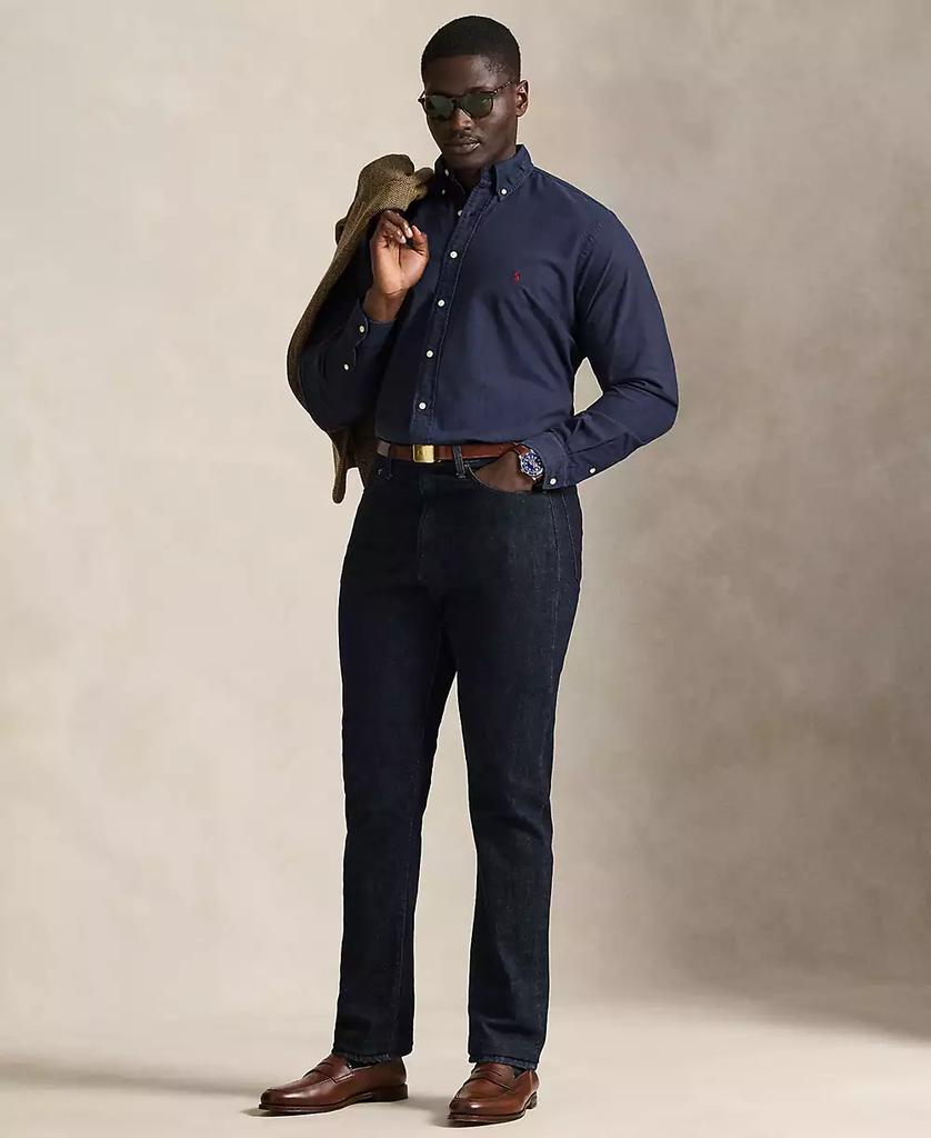 Men's Big & Tall Classic-Fit Long-Sleeve Oxford Shirt - Luna BR wear co.