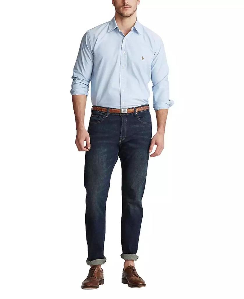 Men's Big & Tall Classic-Fit Long-Sleeve Oxford Shirt - Luna BR wear co.