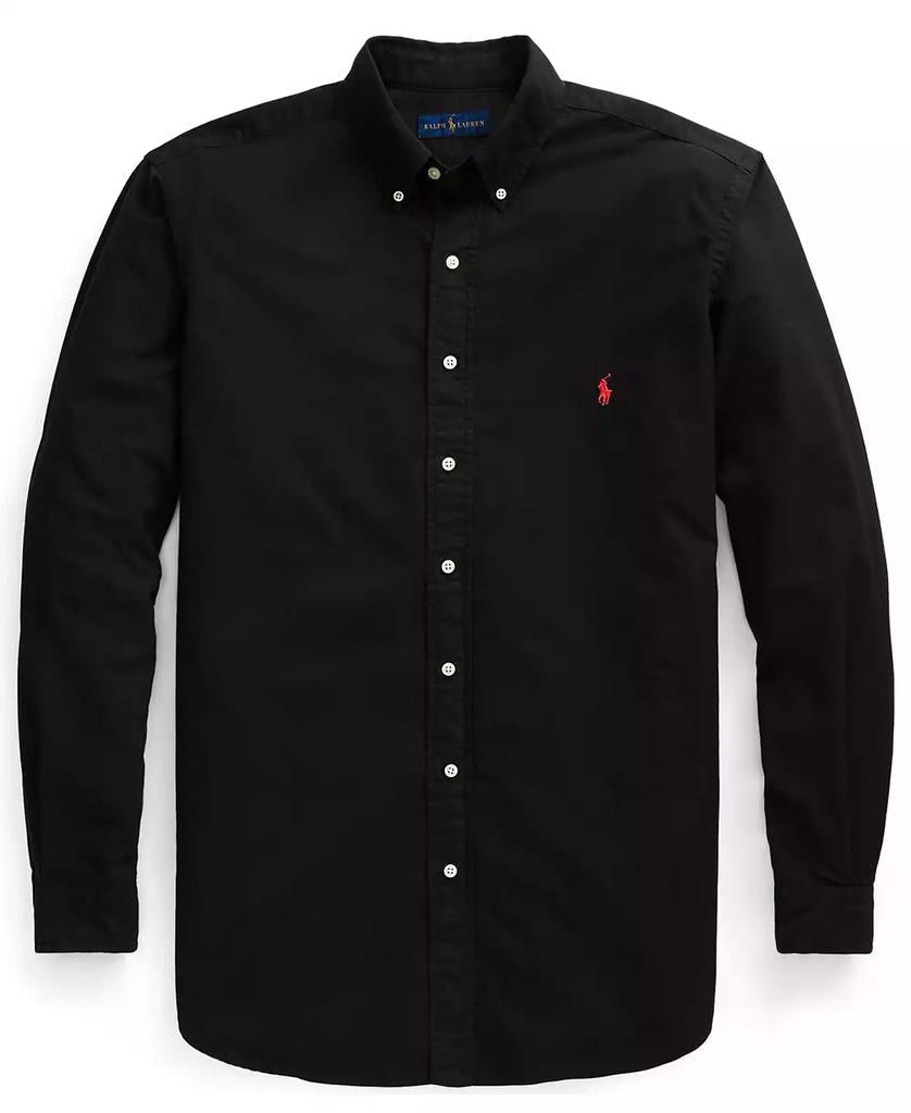 Men's Big & Tall Classic-Fit Long-Sleeve Oxford Shirt - Luna BR wear co.