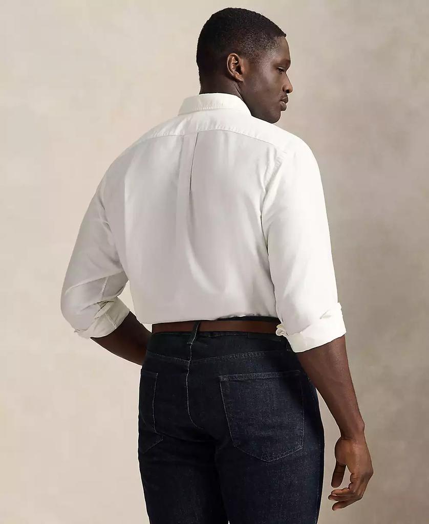 Men's Big & Tall Classic-Fit Long-Sleeve Oxford Shirt - Luna BR wear co.