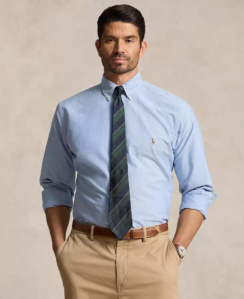Men's Big & Tall Classic-Fit Long-Sleeve Oxford Shirt - Luna BR wear co.