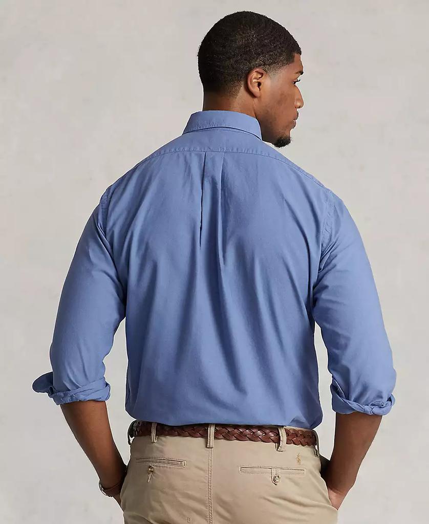 Men's Big & Tall Classic-Fit Long-Sleeve Oxford Shirt - Luna BR wear co.