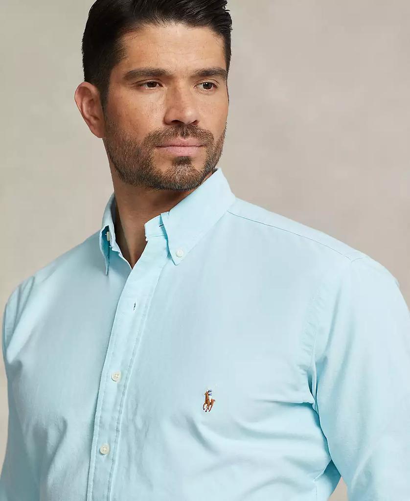 Men's Big & Tall Classic-Fit Long-Sleeve Oxford Shirt - Luna BR wear co.
