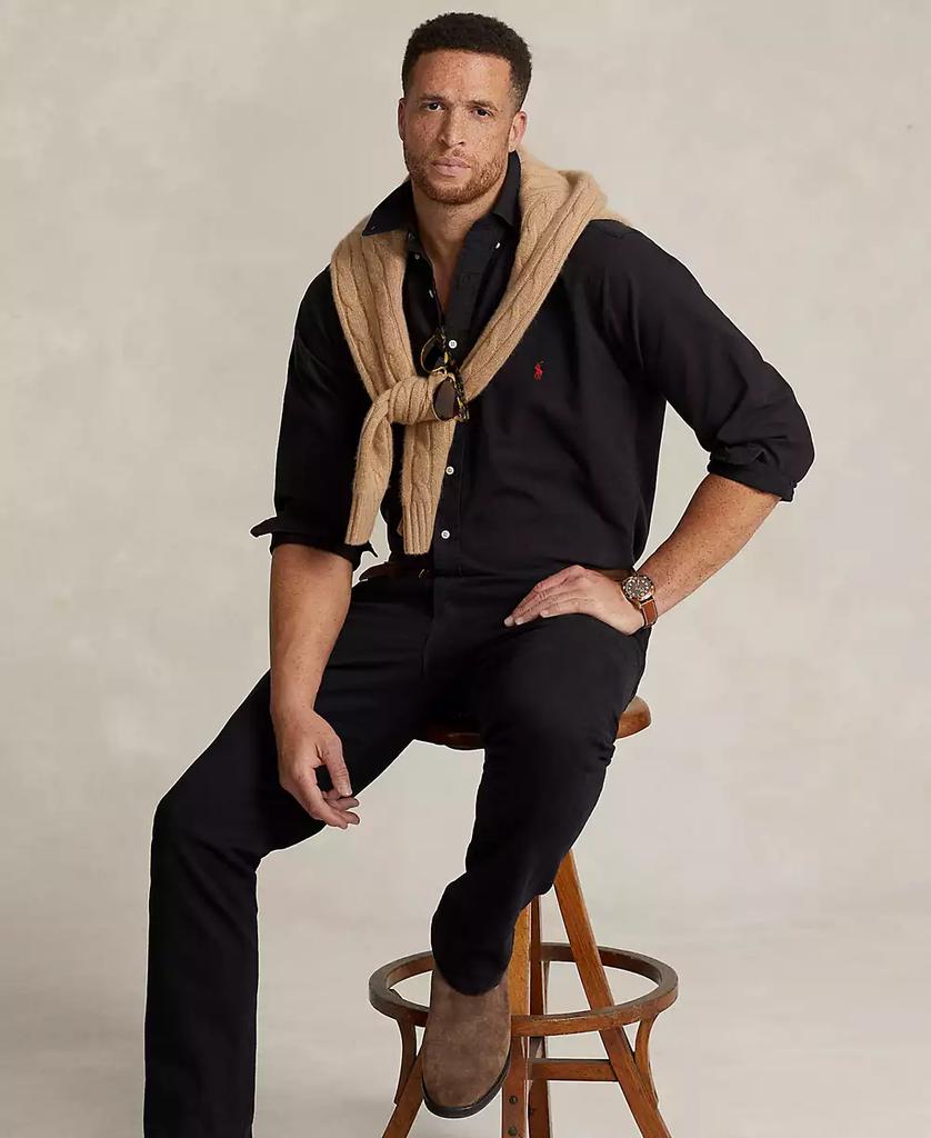 Men's Big & Tall Classic-Fit Long-Sleeve Oxford Shirt - Luna BR wear co.