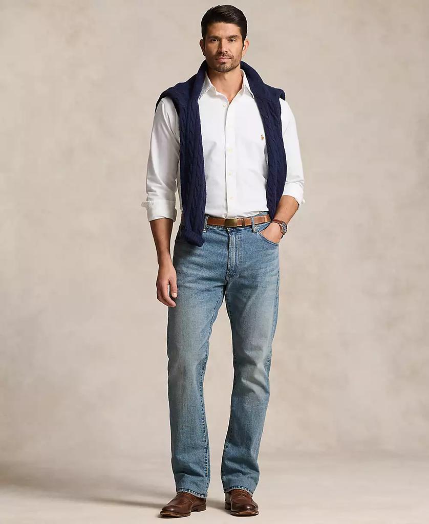 Men's Big & Tall Classic-Fit Long-Sleeve Oxford Shirt - Luna BR wear co.