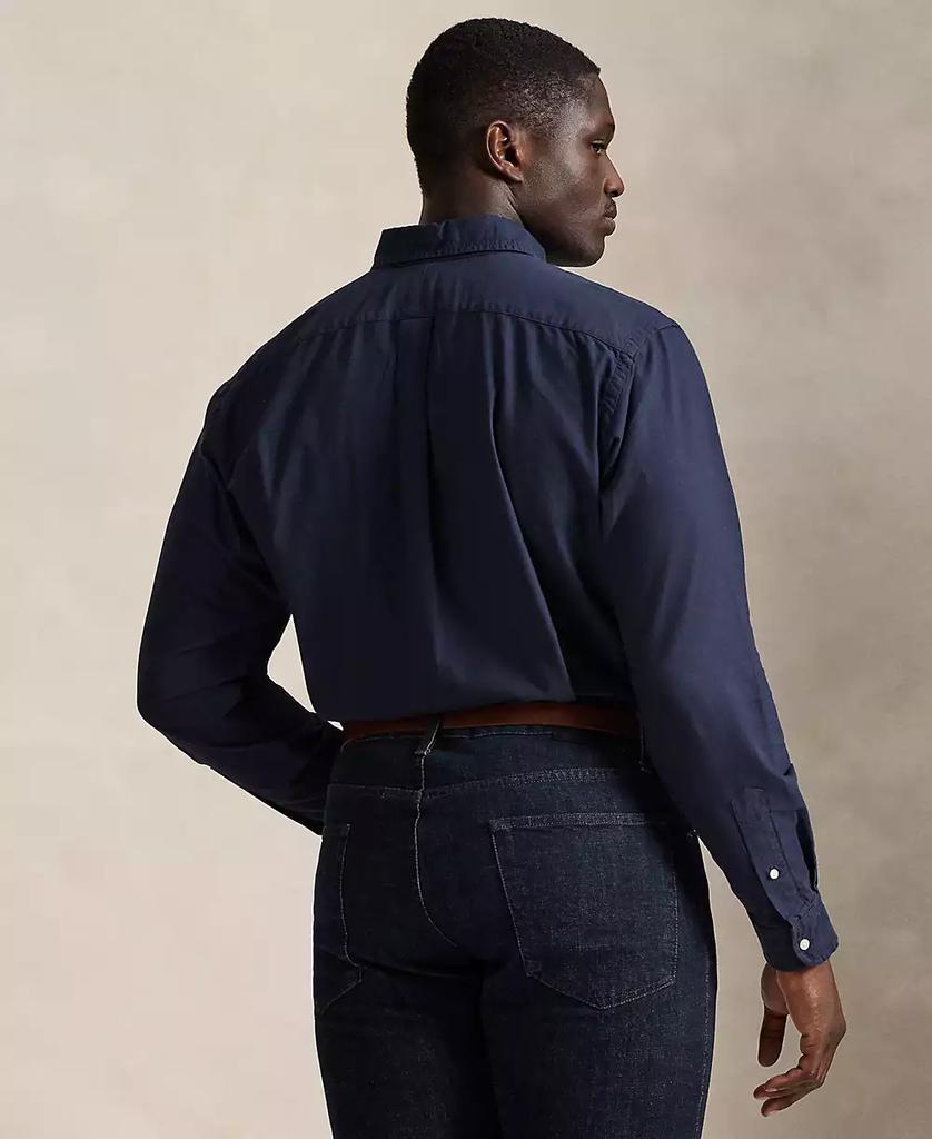 Men's Big & Tall Classic-Fit Long-Sleeve Oxford Shirt - Luna BR wear co.