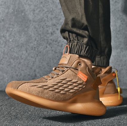 Men's Breathable Luminous Mid-Top Sneakers (Casual) - Luna BR wear co.