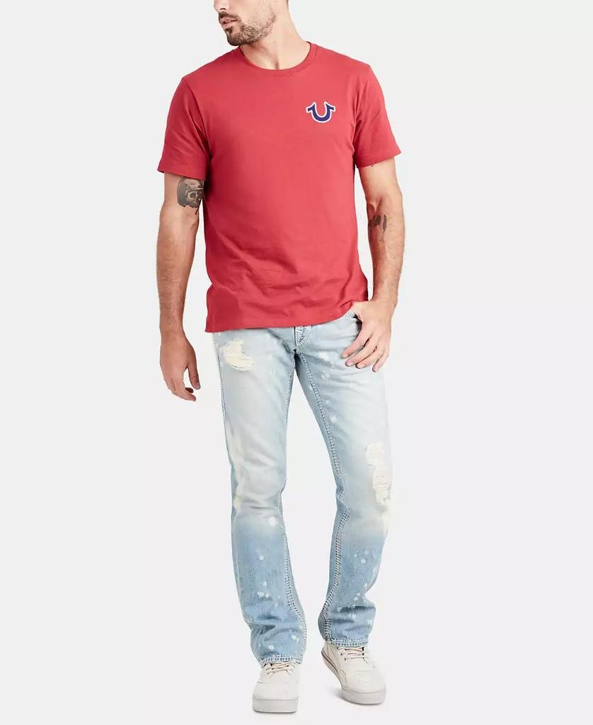 Men's Buddha Logo Crewneck Short Sleeve T-shirt - Luna BR wear co.