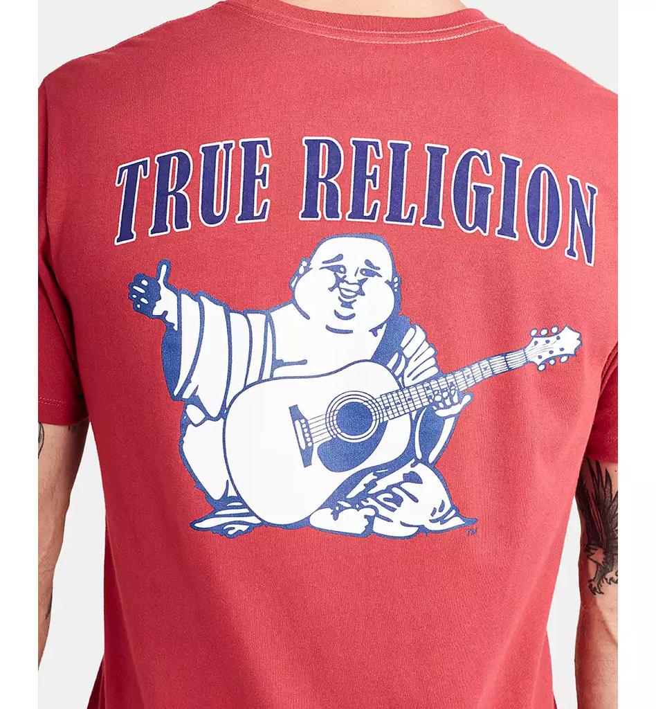 Men's Buddha Logo Crewneck Short Sleeve T-shirt - Luna BR wear co.