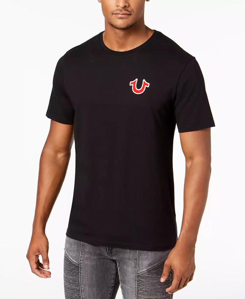 Men's Buddha Logo Crewneck Short Sleeve T-shirt - Luna BR wear co.