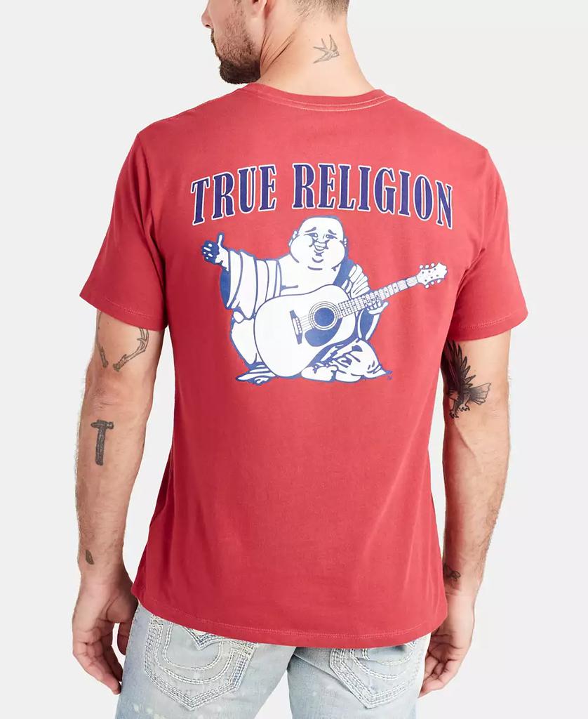 Men's Buddha Logo Crewneck Short Sleeve T-shirt - Luna BR wear co.