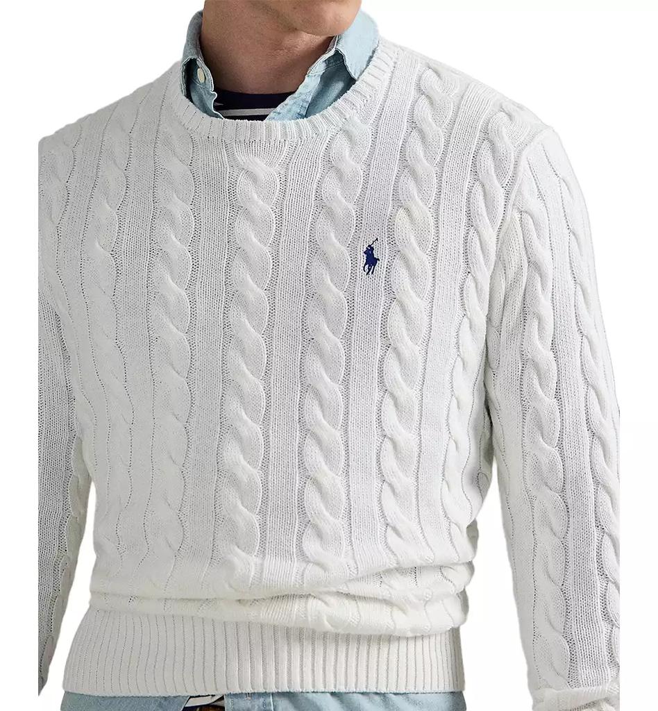 Men's Cable-Knit Cotton Sweater - Luna BR wear co.
