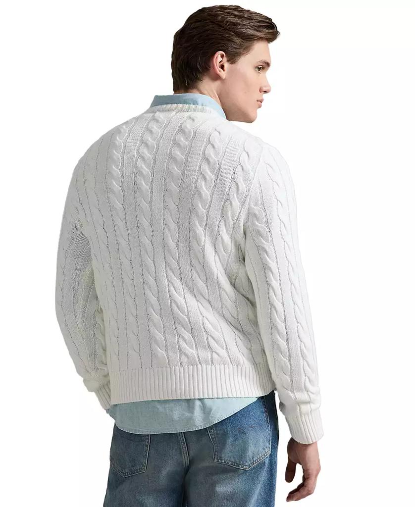 Men's Cable-Knit Cotton Sweater - Luna BR wear co.