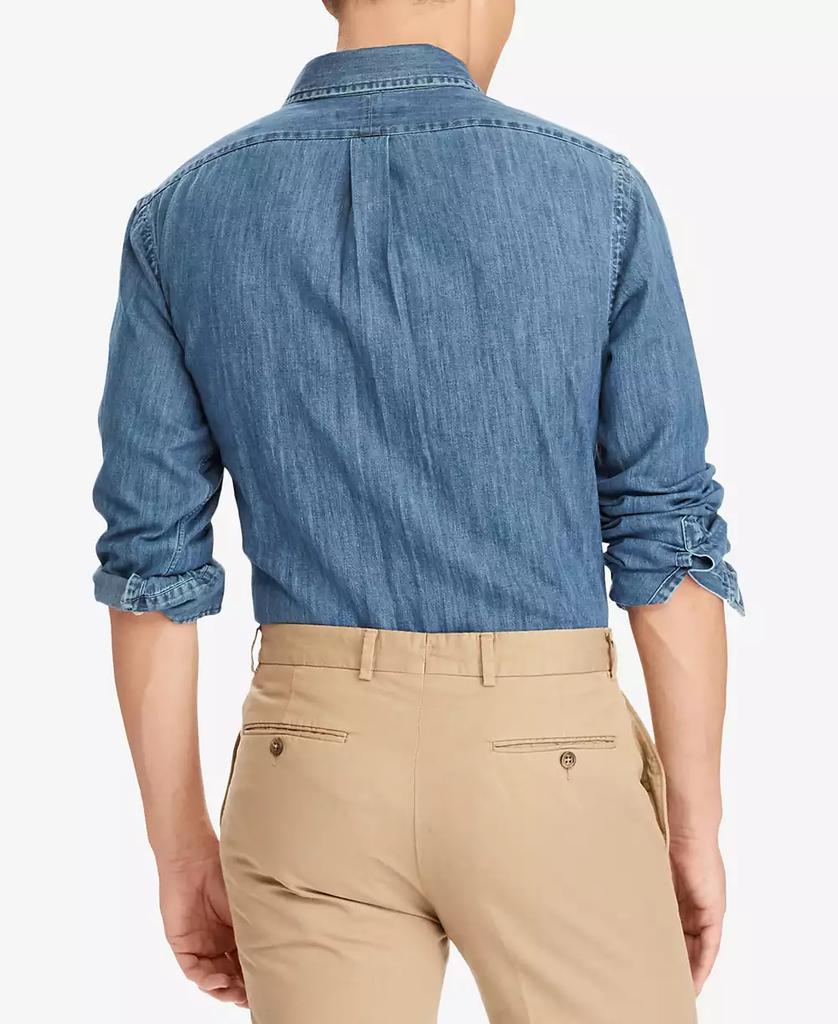 Men's Classic-Fit Denim Shirt - Luna BR wear co.