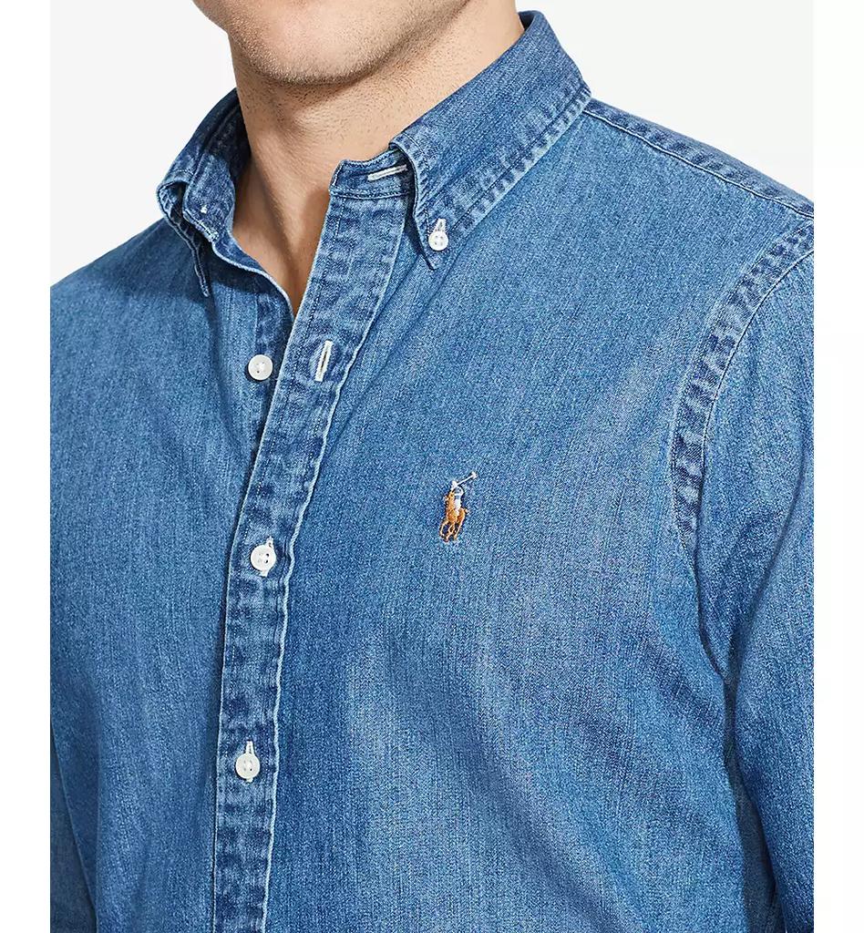 Men's Classic-Fit Denim Shirt - Luna BR wear co.