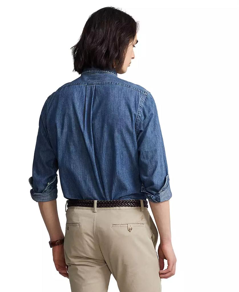 Men's Classic-Fit Denim Shirt - Luna BR wear co.