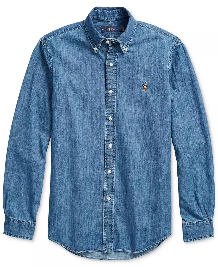 Men's Classic-Fit Denim Shirt - Luna BR wear co.