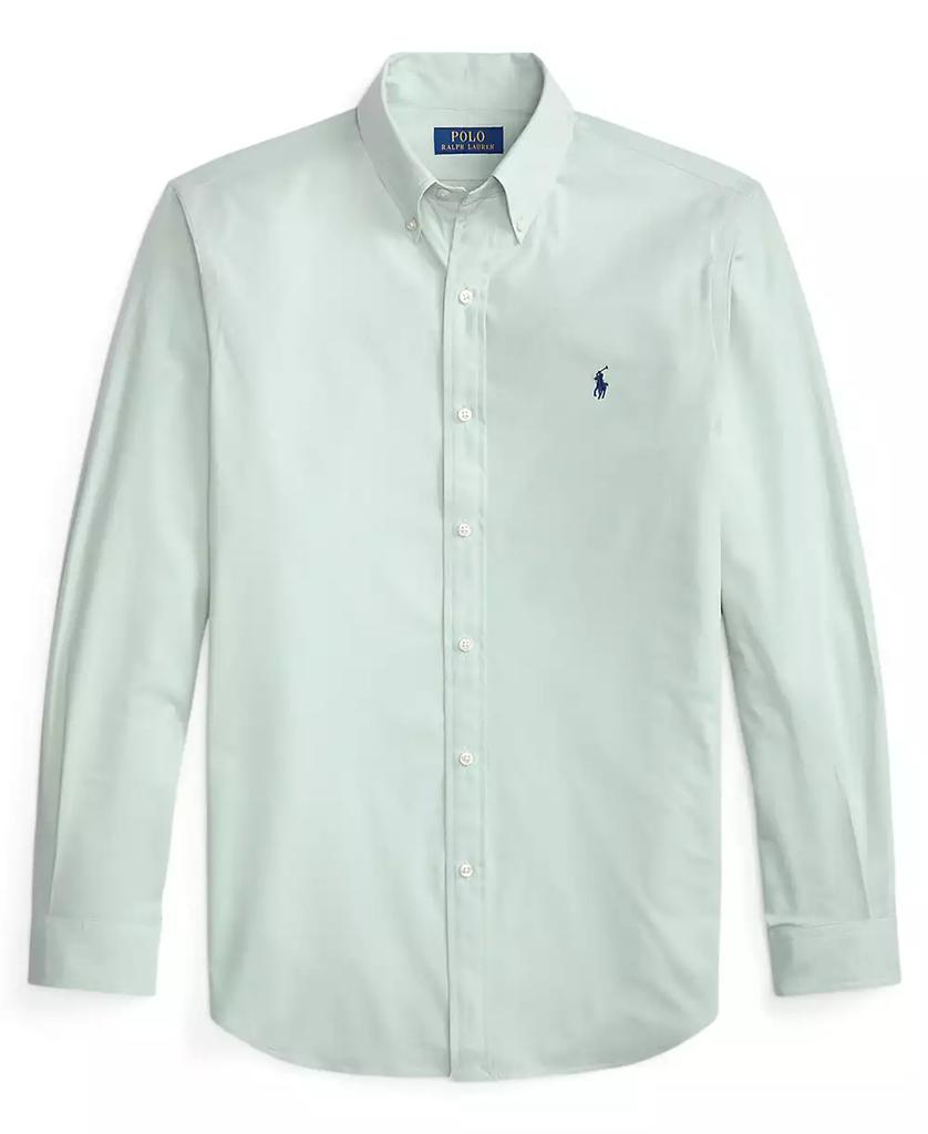 Men's Classic-Fit Plaid Stretch Poplin Shirt - Luna BR wear co.