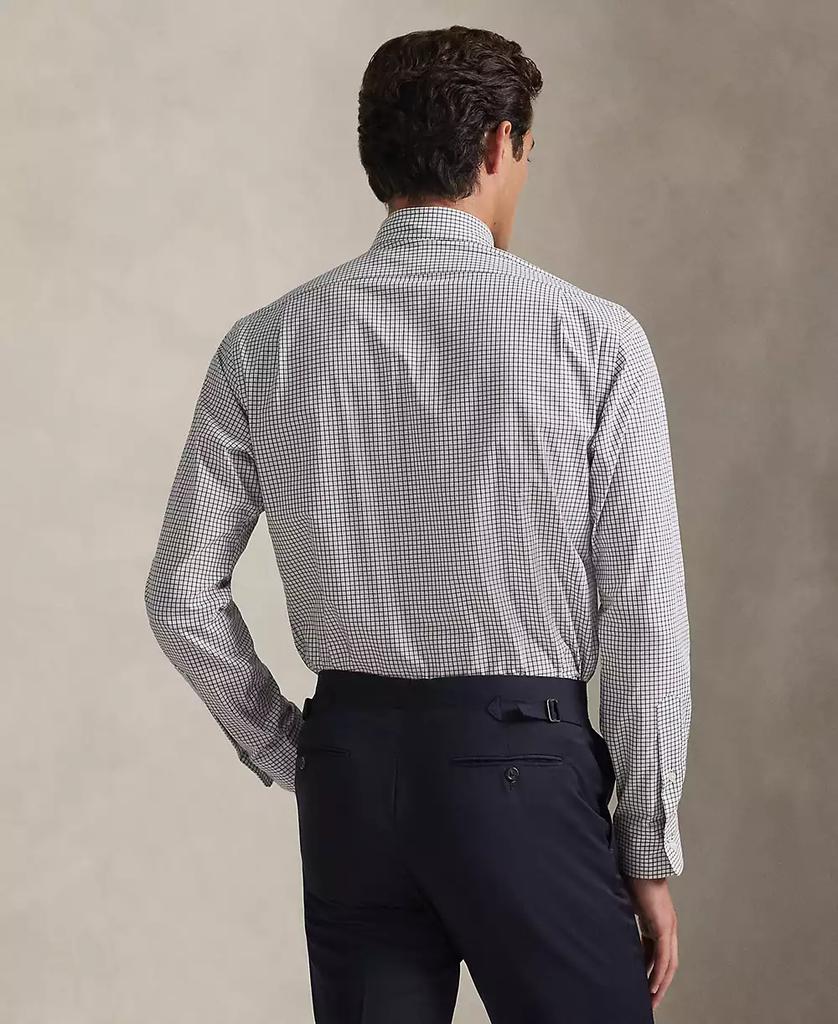 Men's Classic-Fit Plaid Stretch Poplin Shirt - Luna BR wear co.