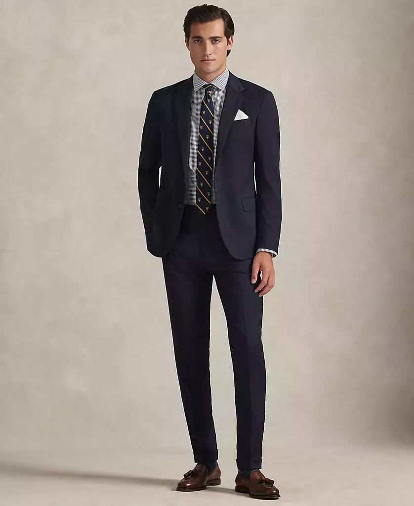 Men's Classic-Fit Plaid Stretch Poplin Shirt - Luna BR wear co.