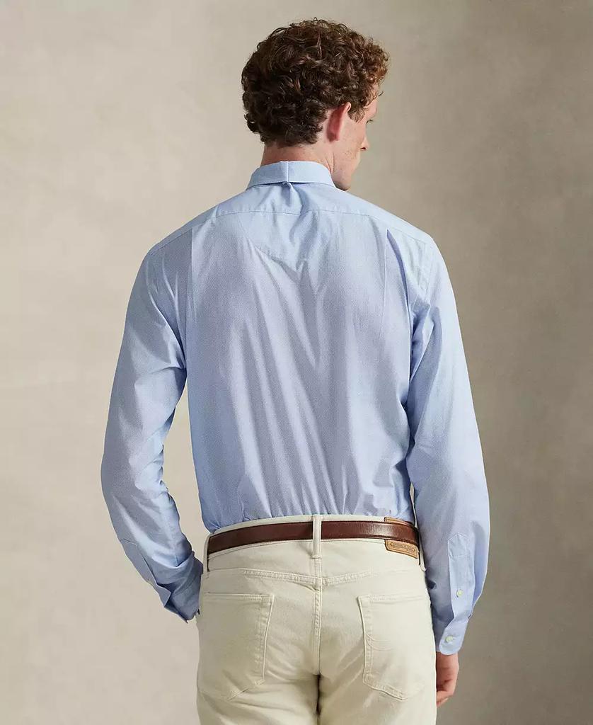 Men's Classic-Fit Plaid Stretch Poplin Shirt - Luna BR wear co.